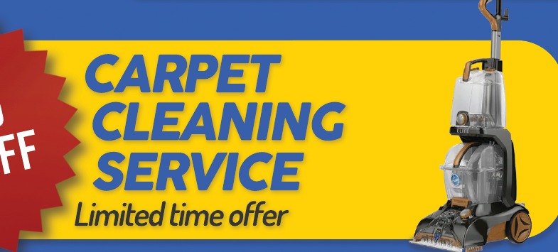 DYMA carpet cleaning offer